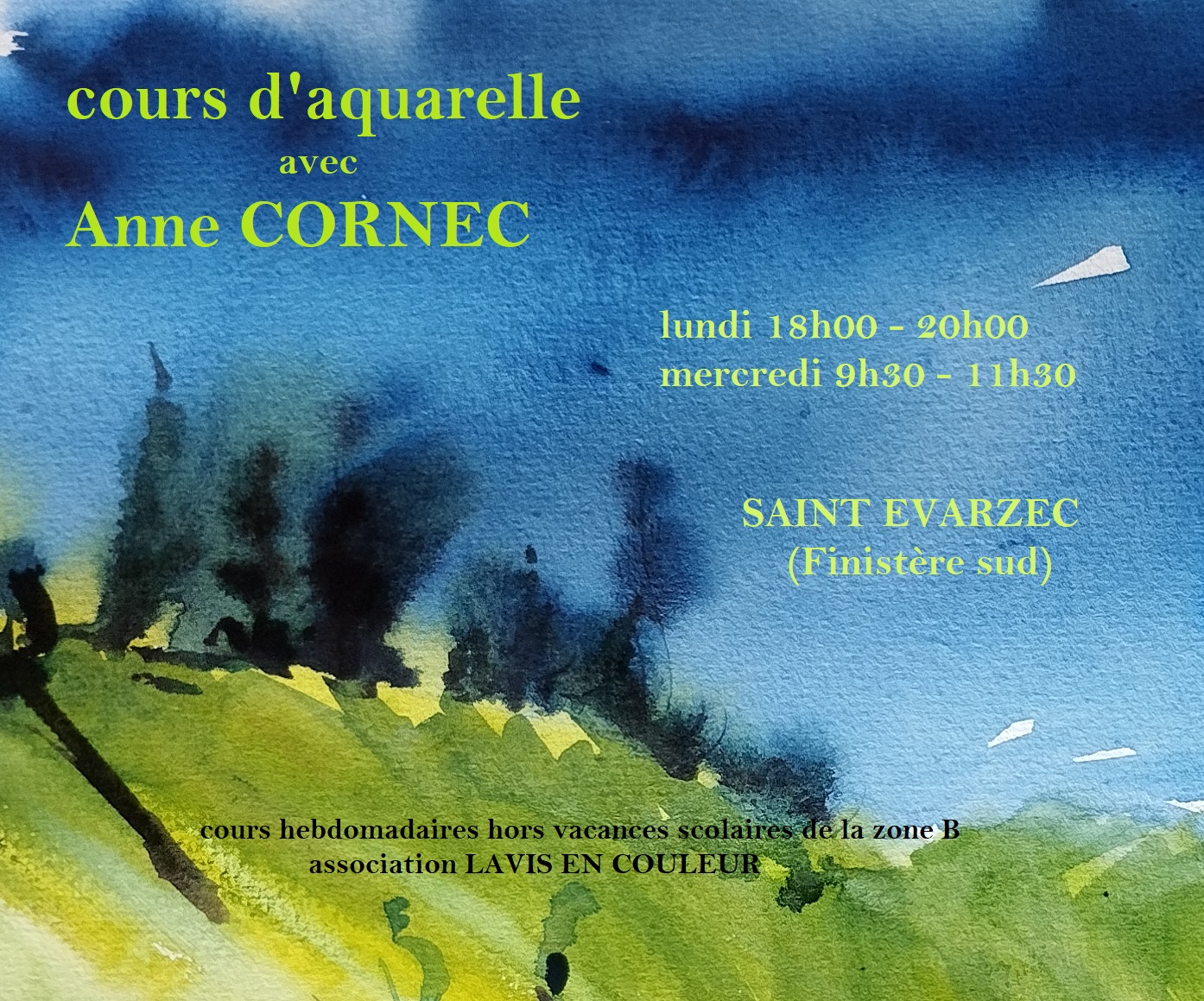 Anne Cornec - Aquarelliste Anne Cornec - Aquarelliste